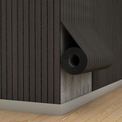 স্কুল সাজানোর জন্য জলরোধী ইলাস্টিক IXPE PVC কাঠের শস্য নরম গ্রিল স্ল্যাট প্যানেল