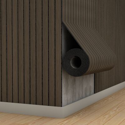 কল্যাণ বাড়ির সাজসজ্জার জন্য IXPE ফোম লেয়ার সহ নরম কাঠের স্ল্যাট ওয়াল প্যানেল