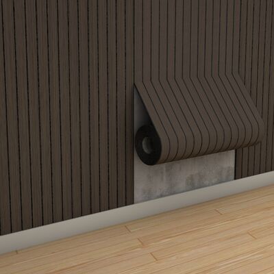 স্কুল সাজানোর জন্য জলরোধী ইলাস্টিক IXPE PVC কাঠের শস্য নরম গ্রিল স্ল্যাট প্যানেল