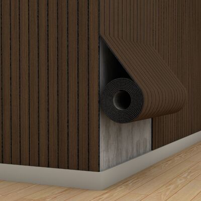 কল্যাণ বাড়ির সাজসজ্জার জন্য IXPE ফোম লেয়ার সহ নরম কাঠের স্ল্যাট ওয়াল প্যানেল