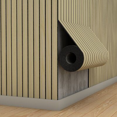 বাড়ির সাজসজ্জার জন্য অগ্নি প্রতিরোধক পিভিসি সুরক্ষা নমনীয় কাঠ ওয়াল প্যানেল ওয়ালপেপার