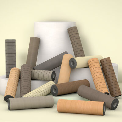 IXPE শকপ্রুফ লেয়ার সহ স্ব আঠালো কাঠের শস্য গ্রিল স্ল্যাট প্যানেল