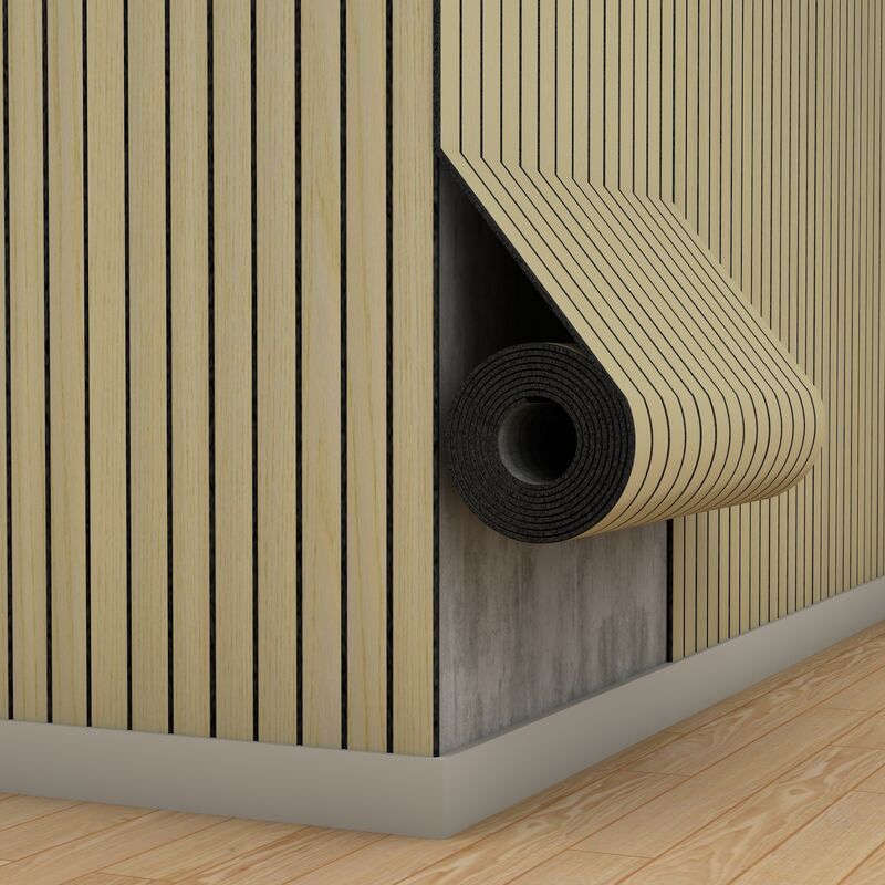 বাড়ির সাজসজ্জার জন্য অগ্নি প্রতিরোধক পিভিসি সুরক্ষা নমনীয় কাঠ ওয়াল প্যানেল ওয়ালপেপার