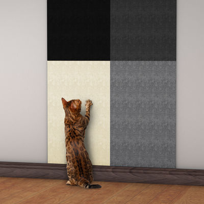 40*200cm Removable Self-Adhesive Cat Scratch Mat For Couch Protection
