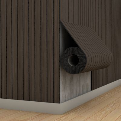 অফিস বিল্ডিং সজ্জার জন্য দাগ-প্রতিরোধী IXPE সফট স্ল্যাট গ্রিল বোর্ড ওয়ালপেপার